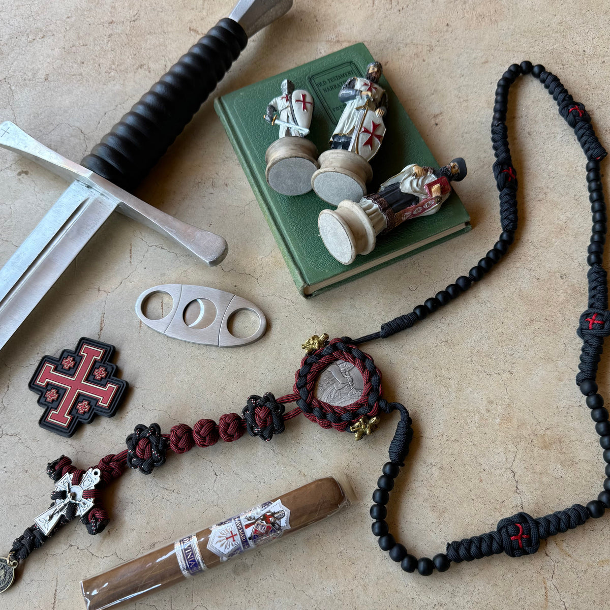 “Knot Without A Fight” Large Rosary