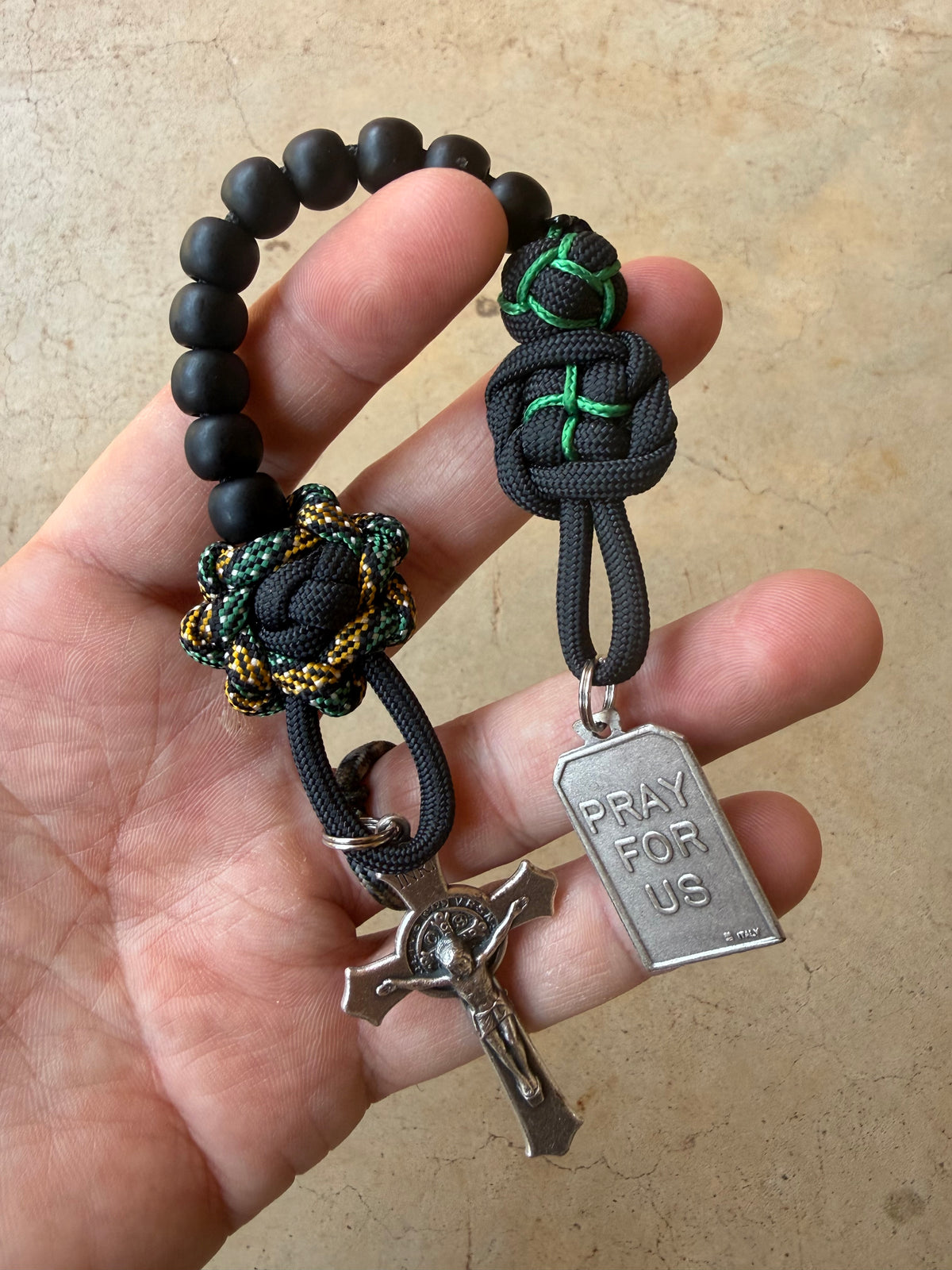 *SOLD* “Knot Alone” Small Decade Rosary