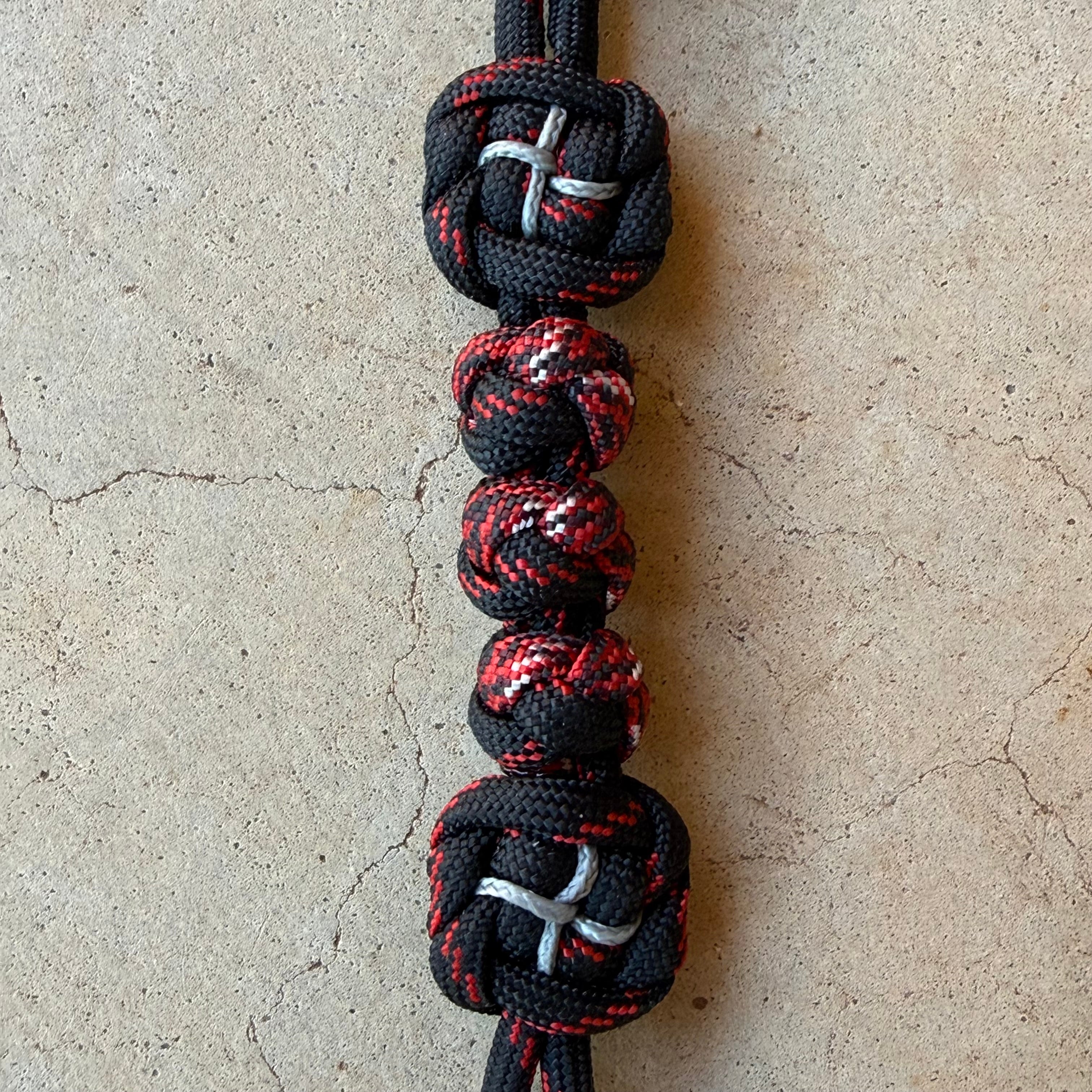 SOLD “Knot For The Weak” Rosary