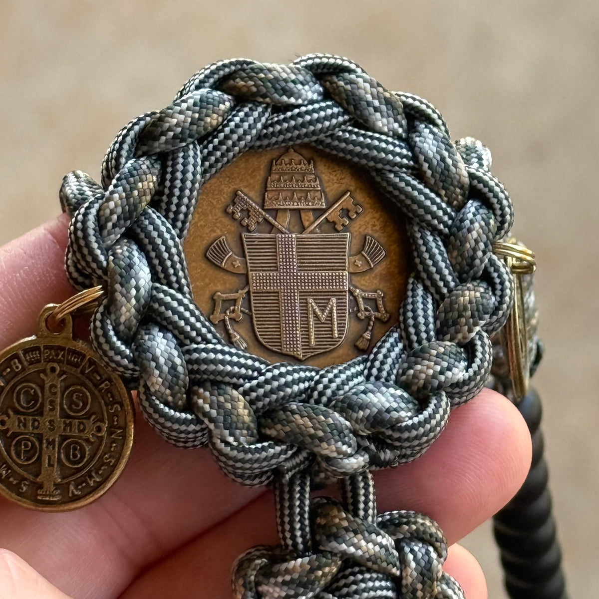 *SOLD* “Knot Without A Fight” Large Rosary