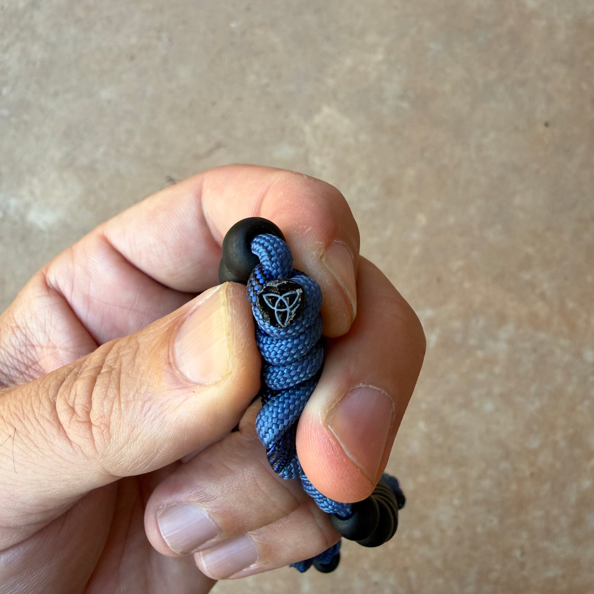 “Knot For The Weak” rosary (intricate)