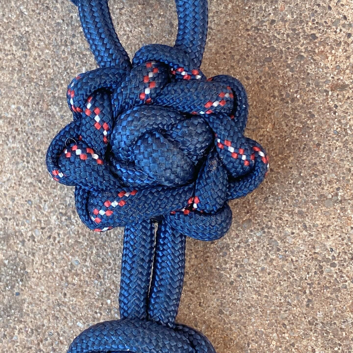 *SOLD* “Knot For The Weak” Small Rosary