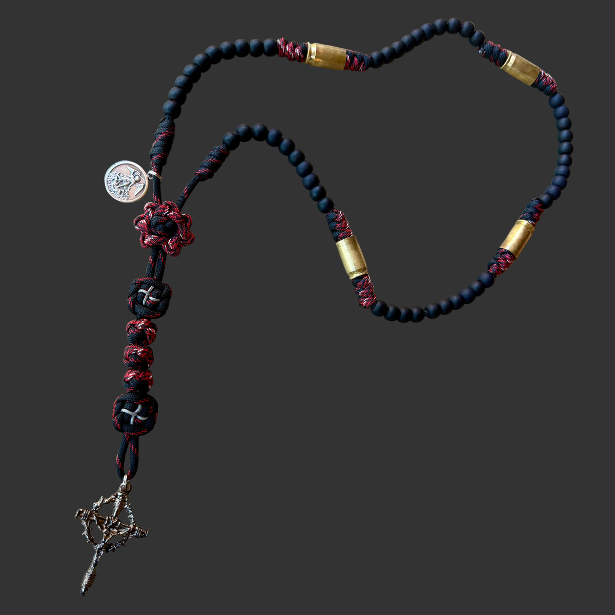SOLD “Knot For The Weak” Rosary